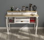 Hanah Home Mesa de Maquillaje FRN-21032 Crema, Roble y Gris
